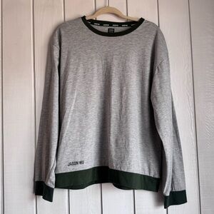 Jason Wu for Eve Air Long Sleeve Crew Neck Tee